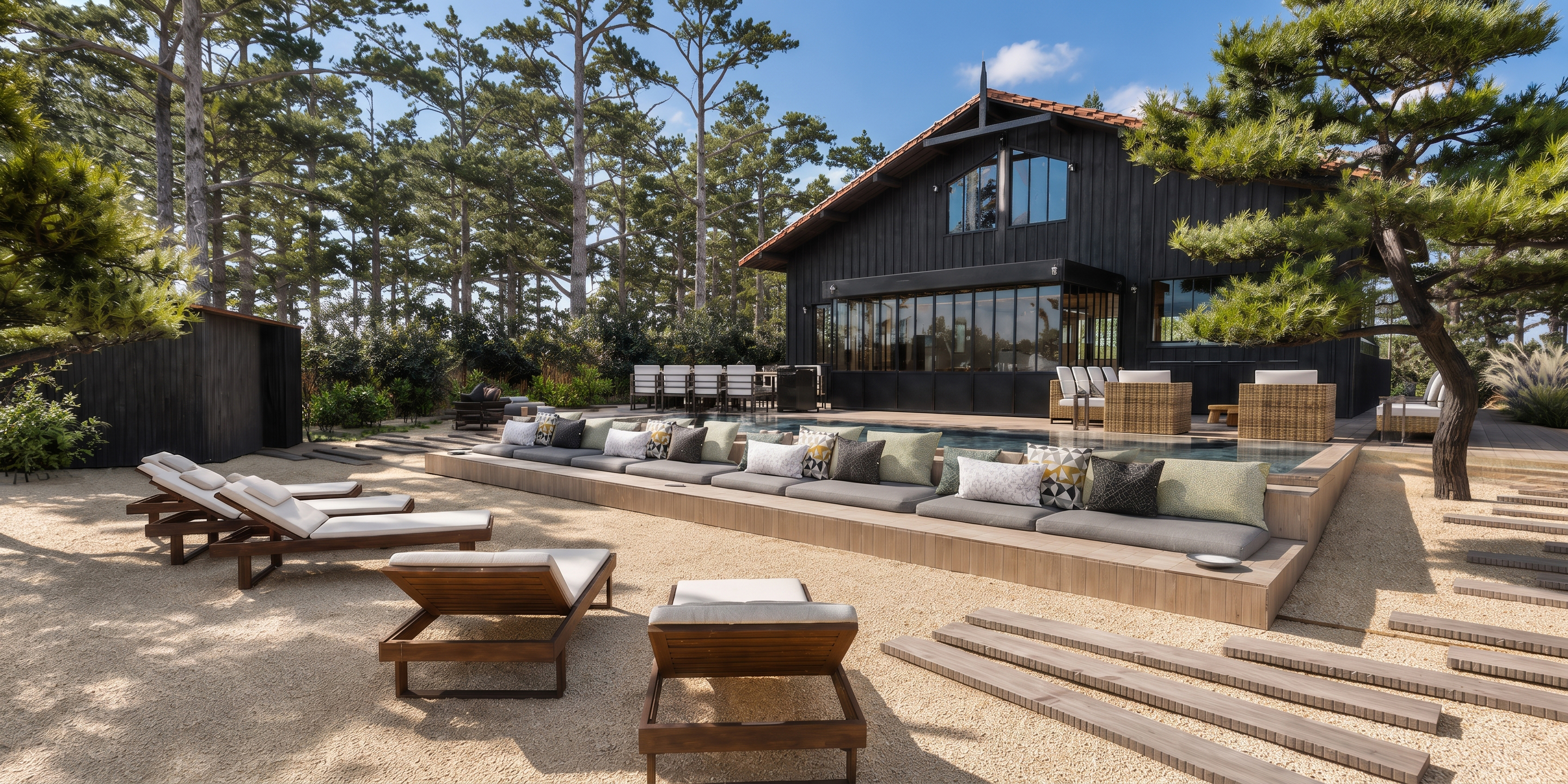 Vue du projet VILLA CAP FERRET — 7