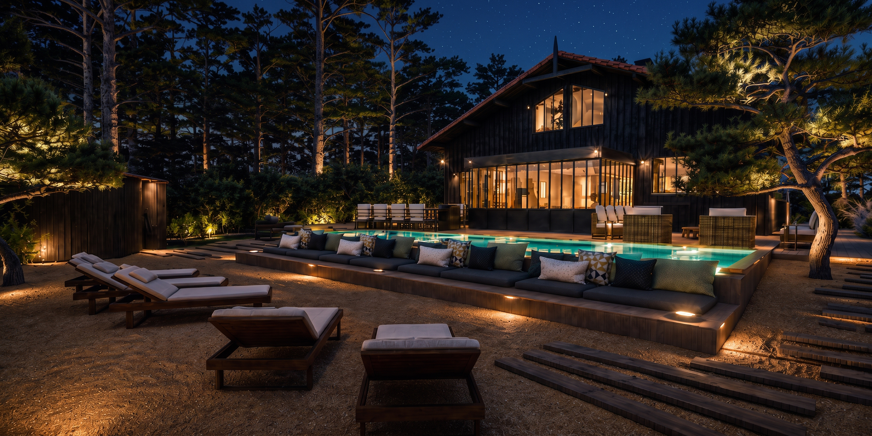 Vue du projet VILLA CAP FERRET — 5
