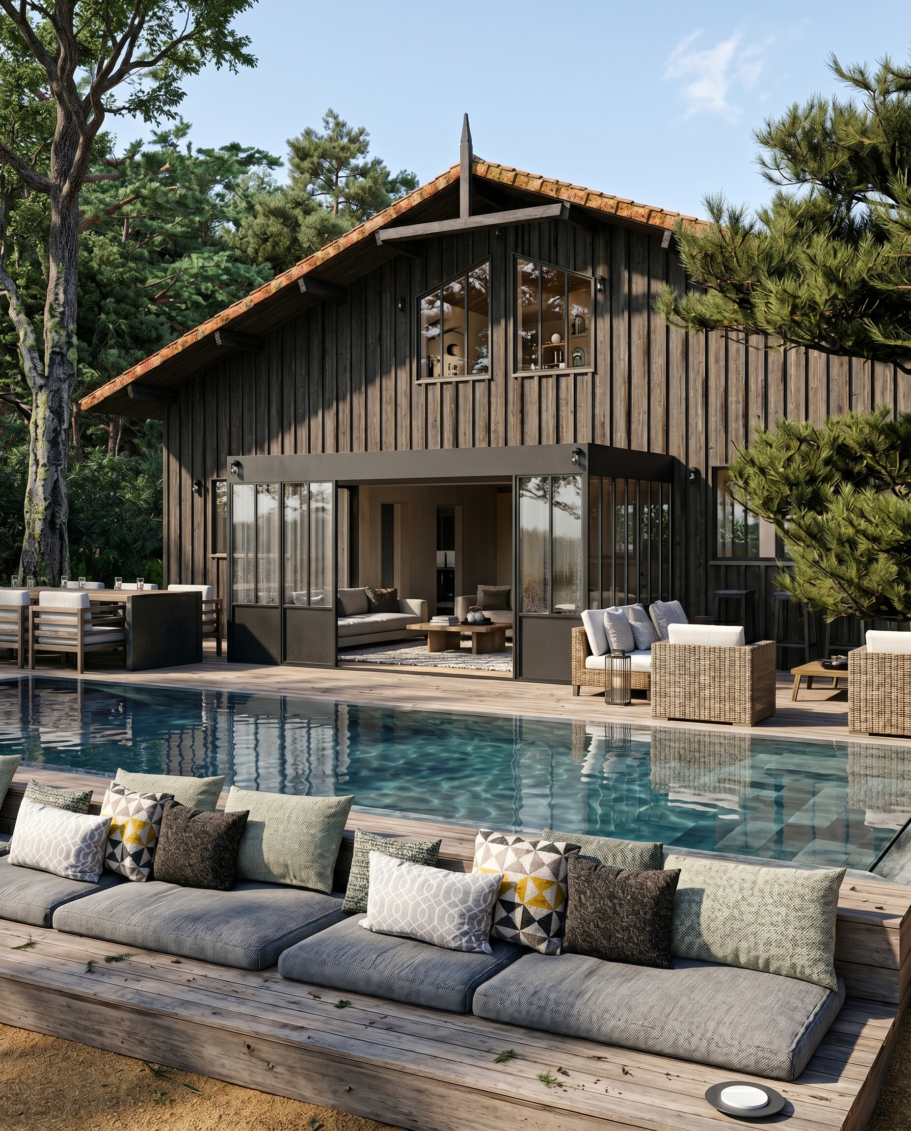 Vue du projet VILLA CAP FERRET — 3