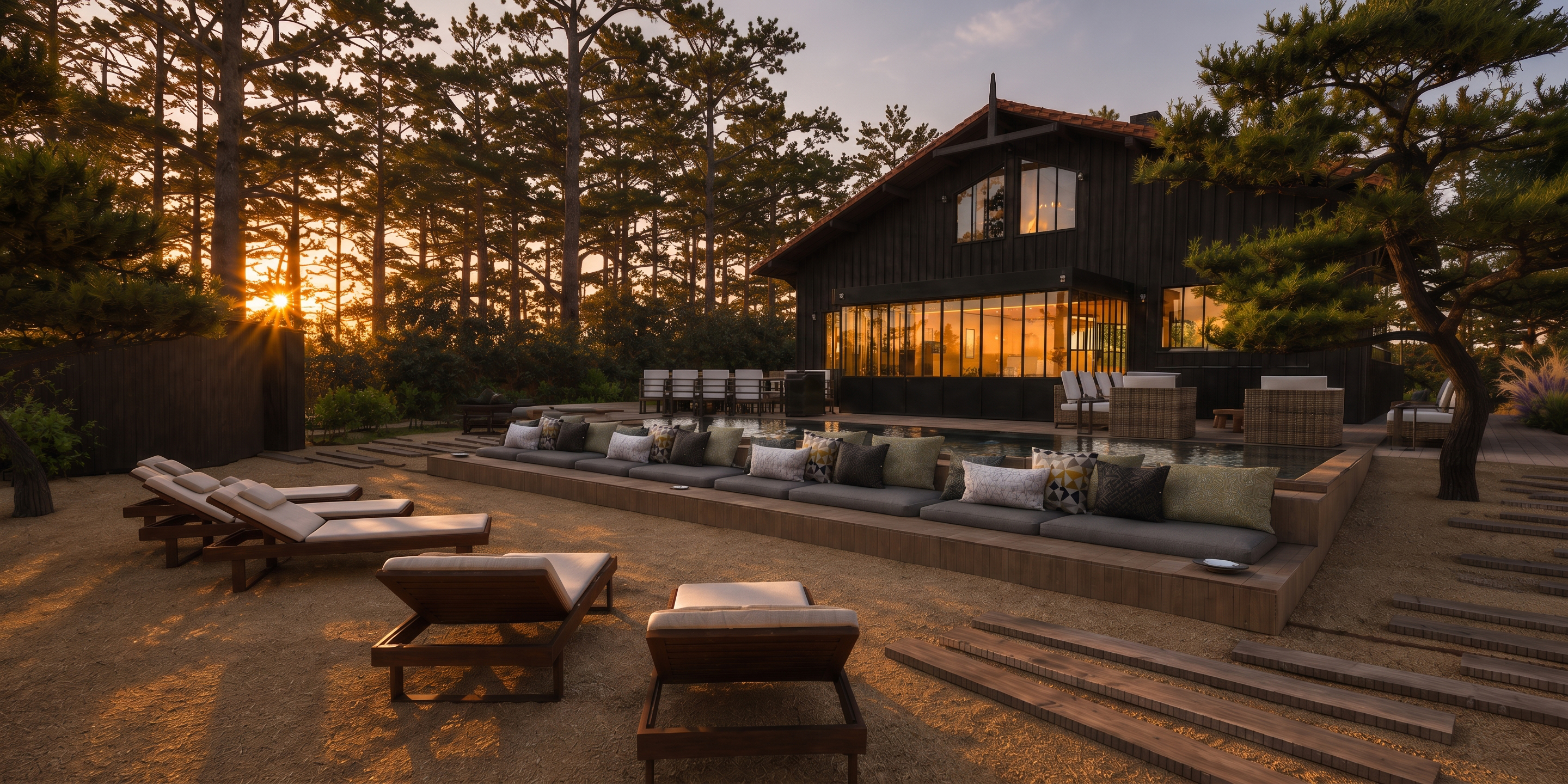 Vue du projet VILLA CAP FERRET — 6