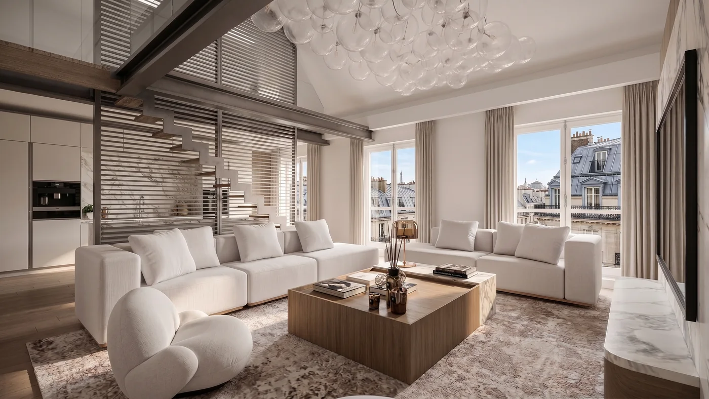 Intérieur du projet Marignan
